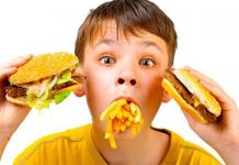 The child and fast food: how to wean the baby from junk food?