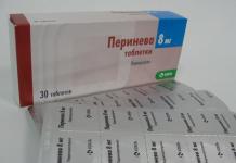 Pada tekanan berapa Anda harus meminum tablet Perinev sesuai petunjuk penggunaan?