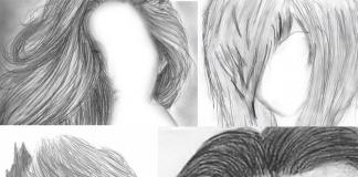 Kako nacrtati kosu Kako obojiti kosu uljanim bojama